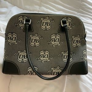 Dooney & Bourke black and white purse
